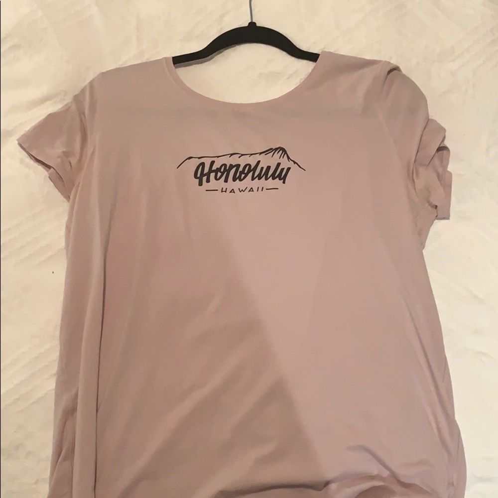 pink lululemon hawaii top